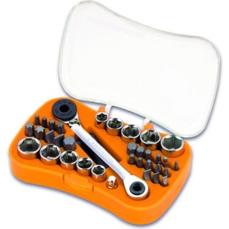 APEX TOOL GROUP Gearwrench® 35 Piece MicroDriver Set With 1/4" Drive Tang 85035